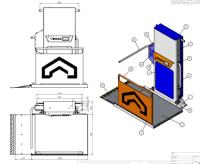 Rampa y plataforma para silla de ruedas 