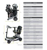 La I-Luna es la scooter plegable automáticamente